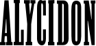 Alycidon Font