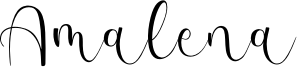 Amalena Font