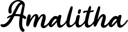Amalitha Font