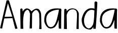 Amanda Font