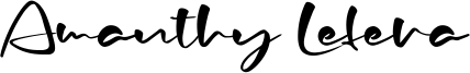 Amanthy Lefera Font