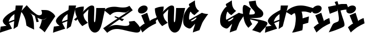 Amanzing Grafiti Font