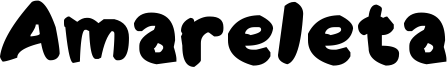 Amareleta Font