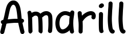 Amarill Font