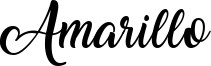 Amarillo Font