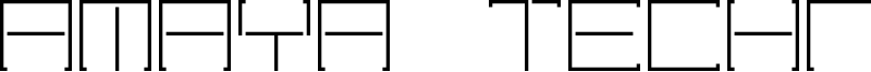 Amaya Technical Font