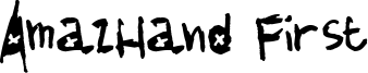 AmazHand_First_Alt_X.ttf