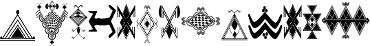Amazigh Motifs Font