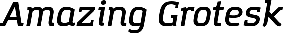 Amazing Grotesk Demi Italic.otf