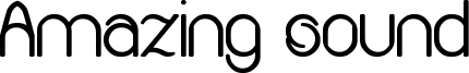 Amazing sound-bold.ttf