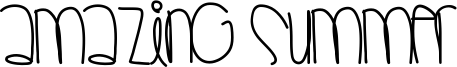Amazing Summer Font