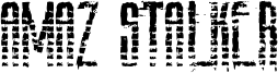 Amaz Stalker Font