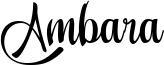 Ambara Font