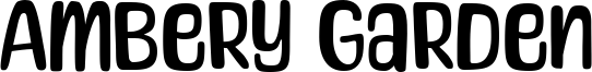 Ambery Garden Font