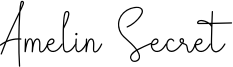 Amelin Secret Font