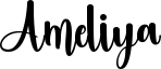 Ameliya Font