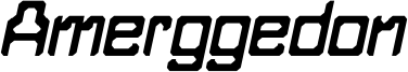 Amerggedon Font