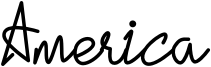 America Font