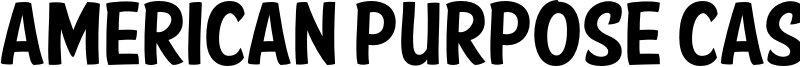 American Purpose Casual 01.otf