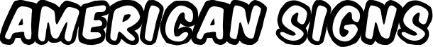 American Signs Font