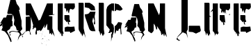 American Life Font