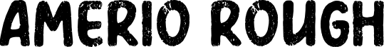 Amerio Rough Font