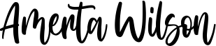 Amerta Wilson Font