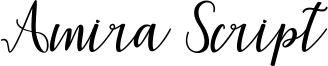 Amira Script Font