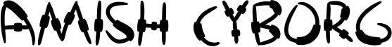 Amish Cyborg Font