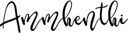 Ammhenthi Font