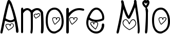 Amore Mio Font