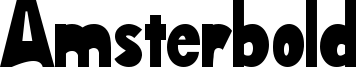 Amsterbold Font