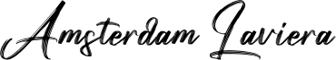 Amsterdam Laviera Font