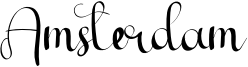 Amsterdam Font