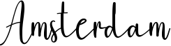 Amsterdam Font