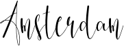 Amsterdam Font