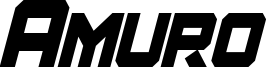 Amuro Condensed Bold Italic.otf