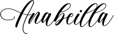 Anabeilla Font