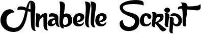 Anabelle Script Light.otf