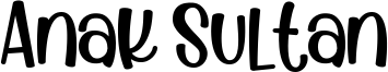 Anak Sultan Font