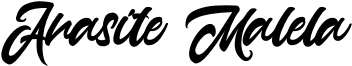 Anasite Malela Font