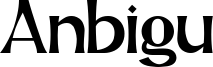 Anbigu Font