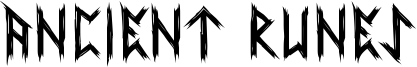 Ancient Runes Font