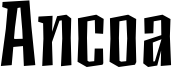 Ancoa Font