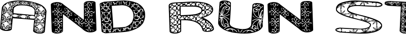 And Run ST Font