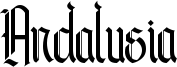 Andalusia Font