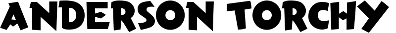 Anderson Torchy the Battery Boy Font
