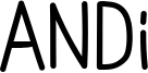 ANDi Font