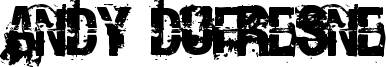 Andy Dufresne Font