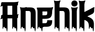 Anehik Font